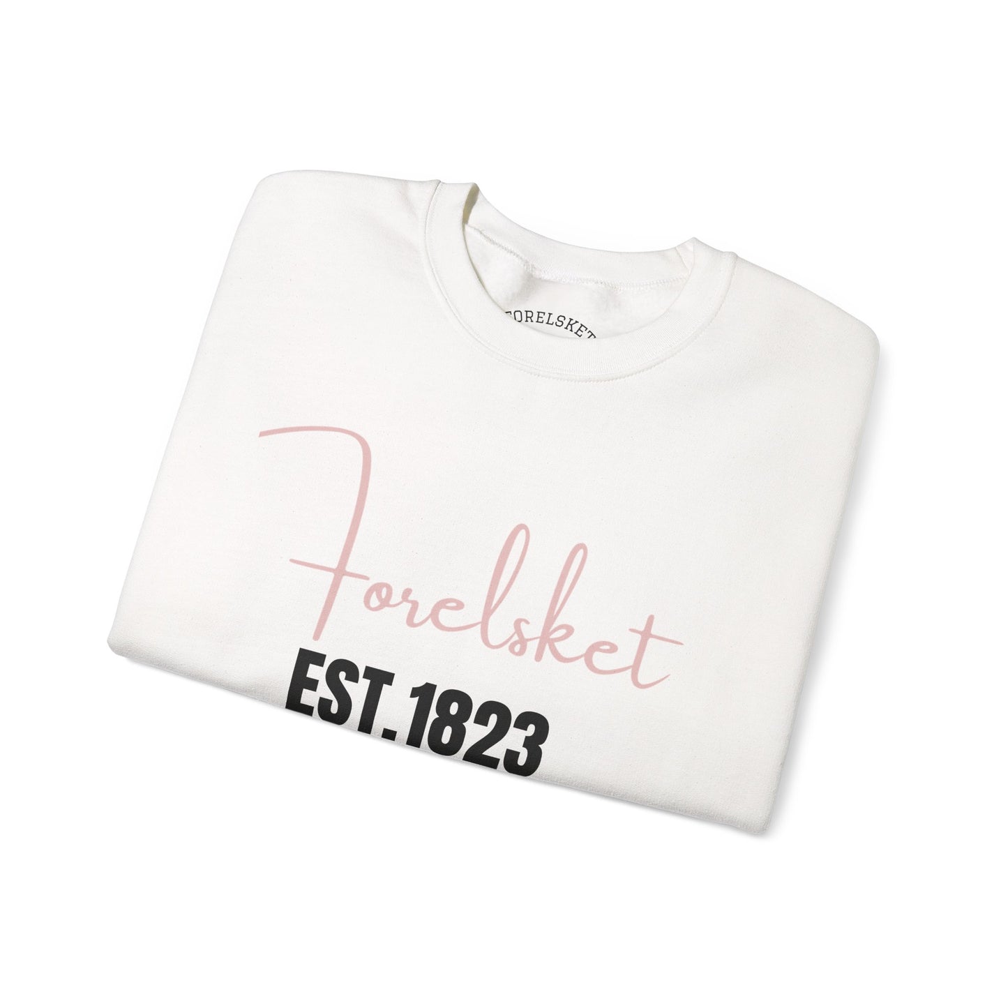 Forelsket Crewneck — the feeling, in cotton