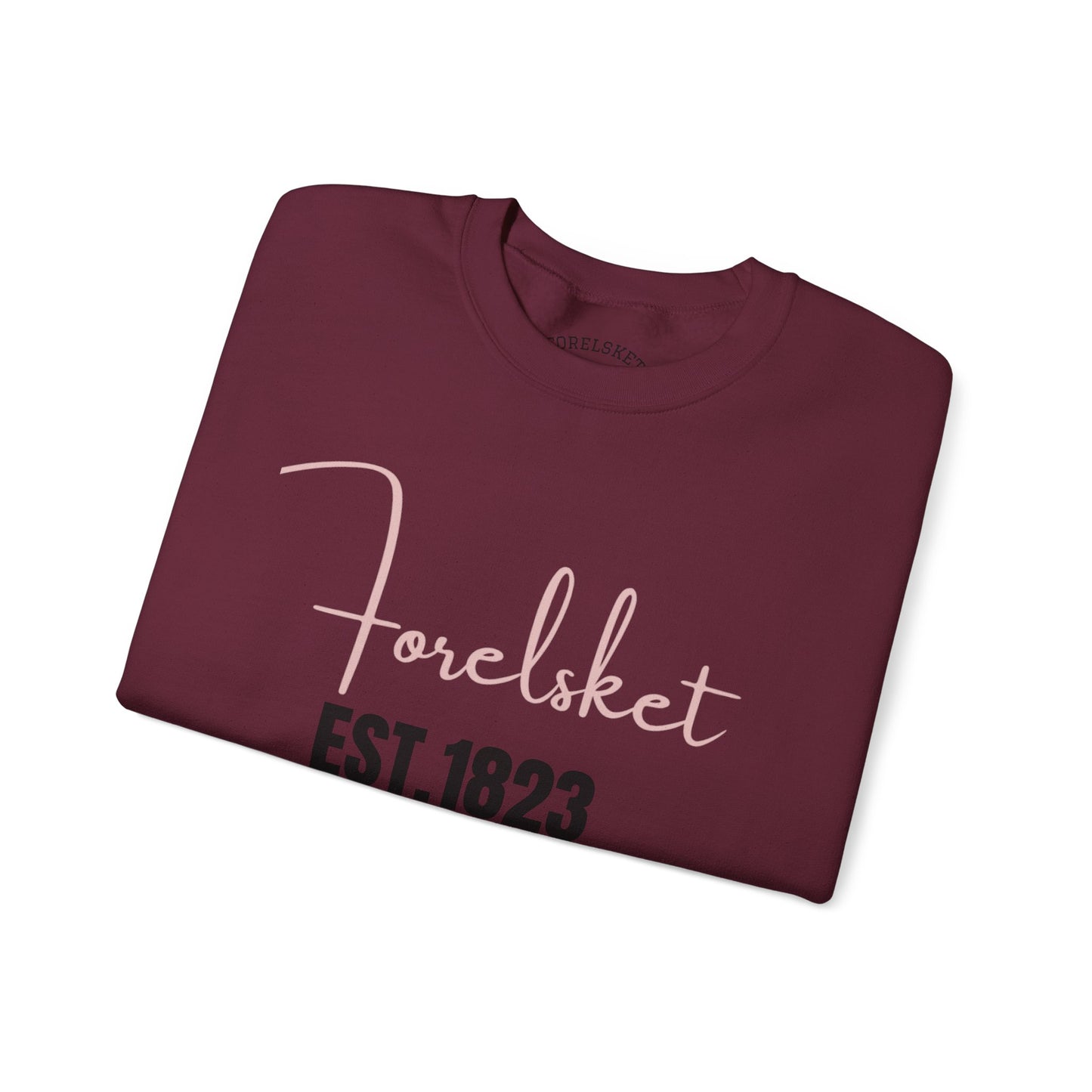 Forelsket Crewneck — the feeling, in cotton