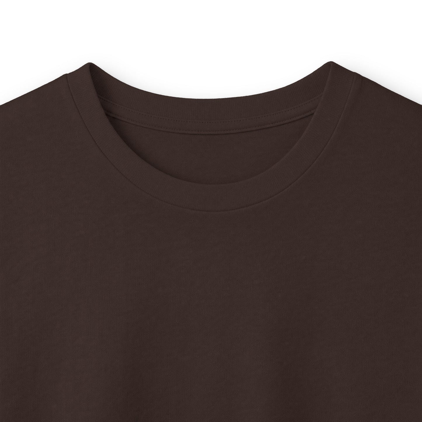 Long Sleeve Tee — 'Forelsket' Minimal Logo with Vertical Brown Floral Back