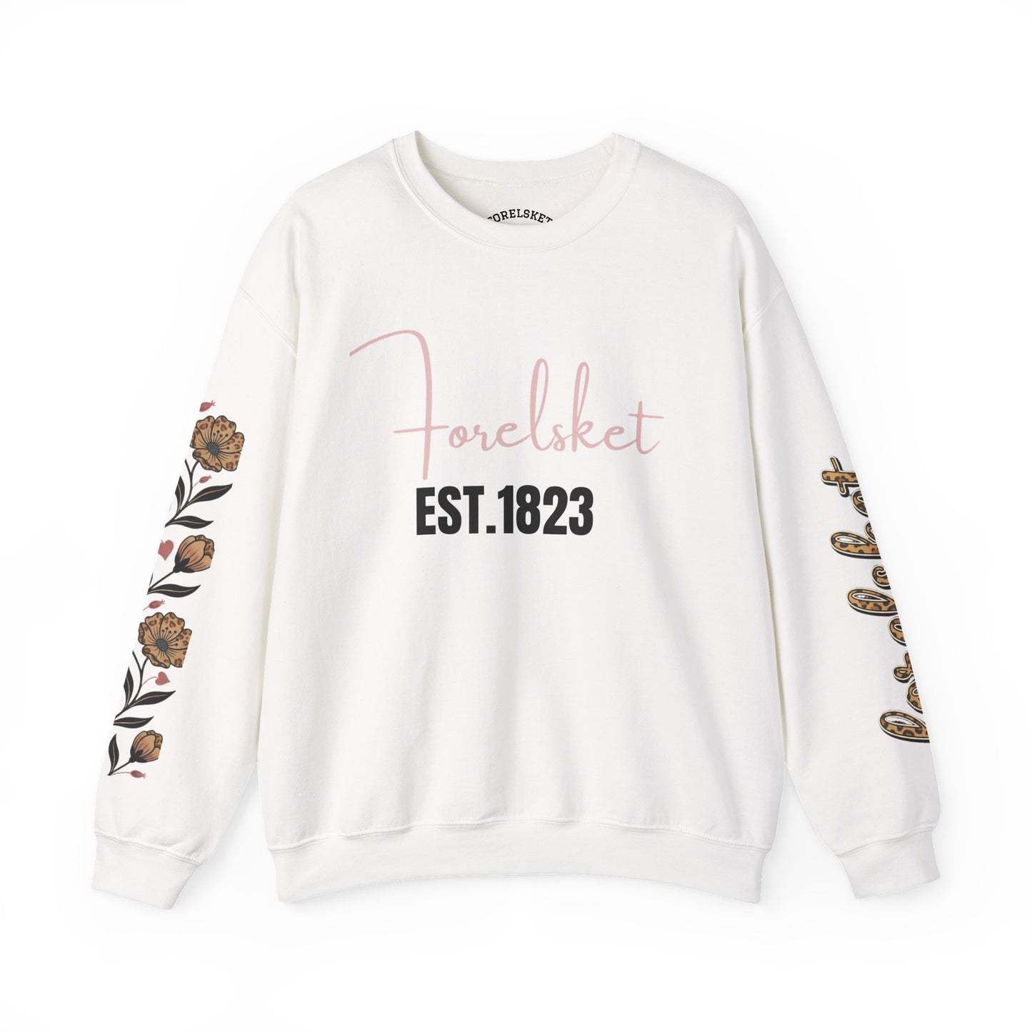 Forelsket Crewneck — the feeling, in cotton